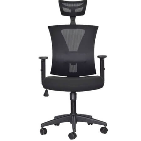 Ofrece ergonomía, estilo y comodidad ideales para oficinas modernas. Ajustable y fabricada con materiales duraderos.