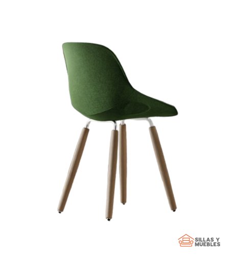Silla Drop 4 Patas Madera - Imagen 3