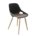 Silla Drop 4 patas en madera, moderna para comedor y o oficina, diseño elegante y cómodo.